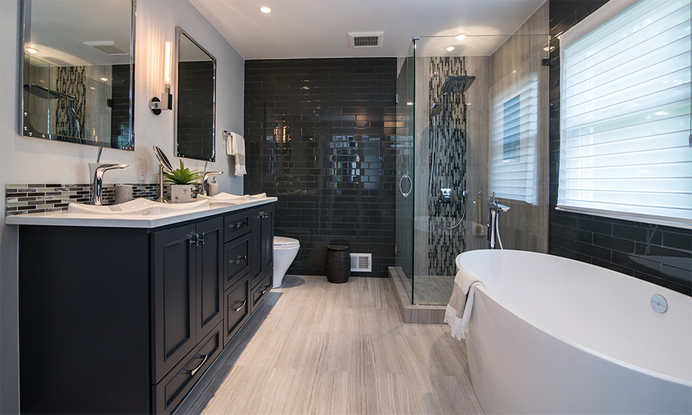 Abbey Design + Remodel provided homeowners with the best bath renovation services near Great Falls, Virginia.