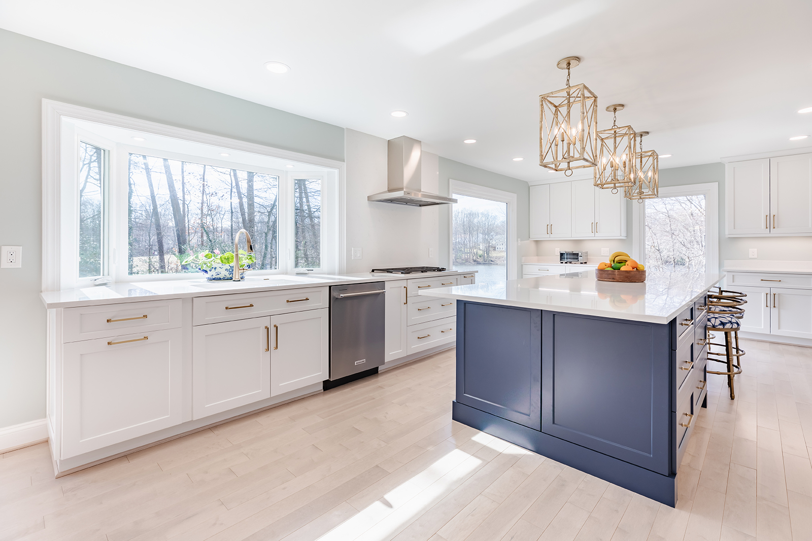 Aldie kitchen design & remodel services provided by design and build firm.