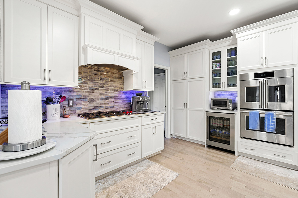 Abbey Design + Remodel provided professional cabinet remodeling near Leesburg VA.