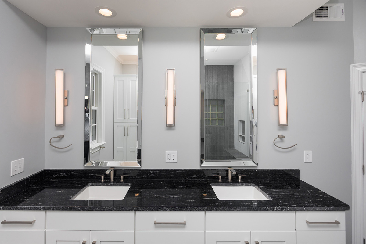 Dunn Loring kitchen and bath design center completed quality bathroom renovation services.